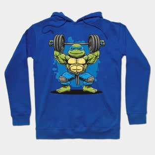 leonardo at gym Hoodie